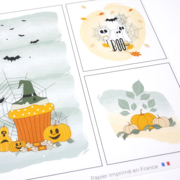 Calque déco "Citrouilles" – Image 3