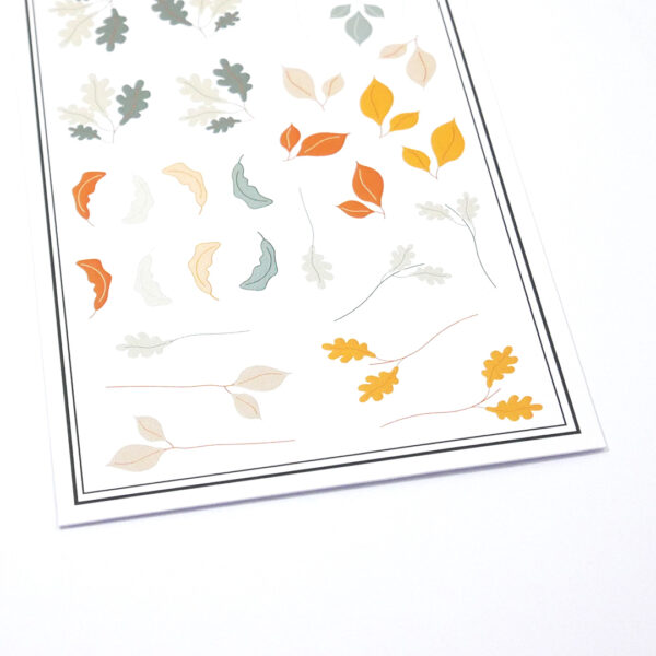 Etiquettes à découper feuilles "Citrouilles" – Image 3