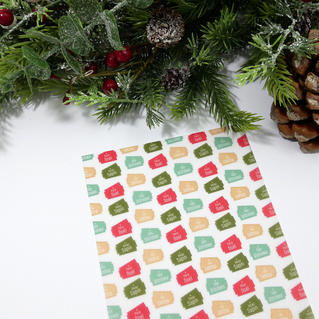 Calque Memory Noël étiquettes – Image 2