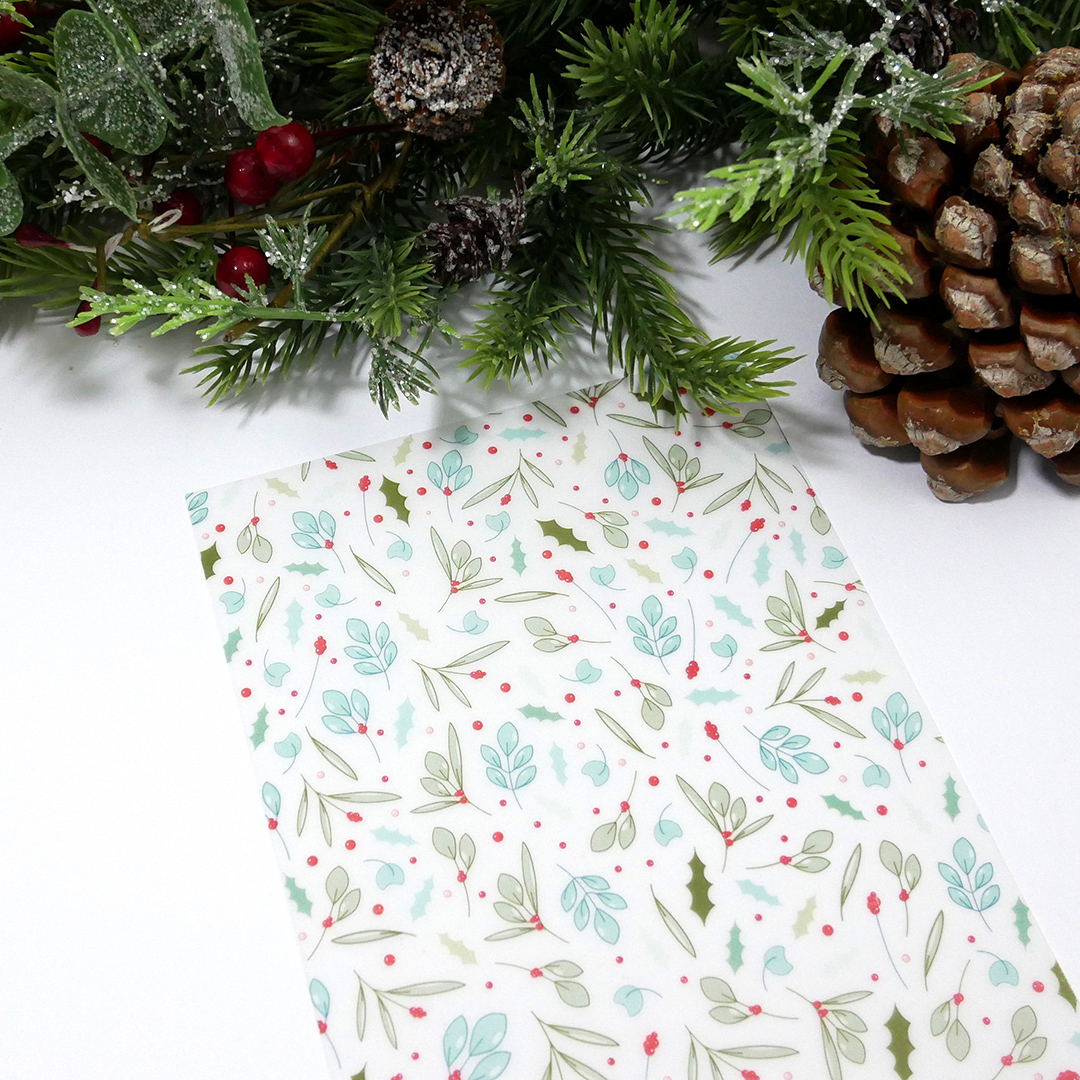 Calque Memory Noël feuillages – Image 2