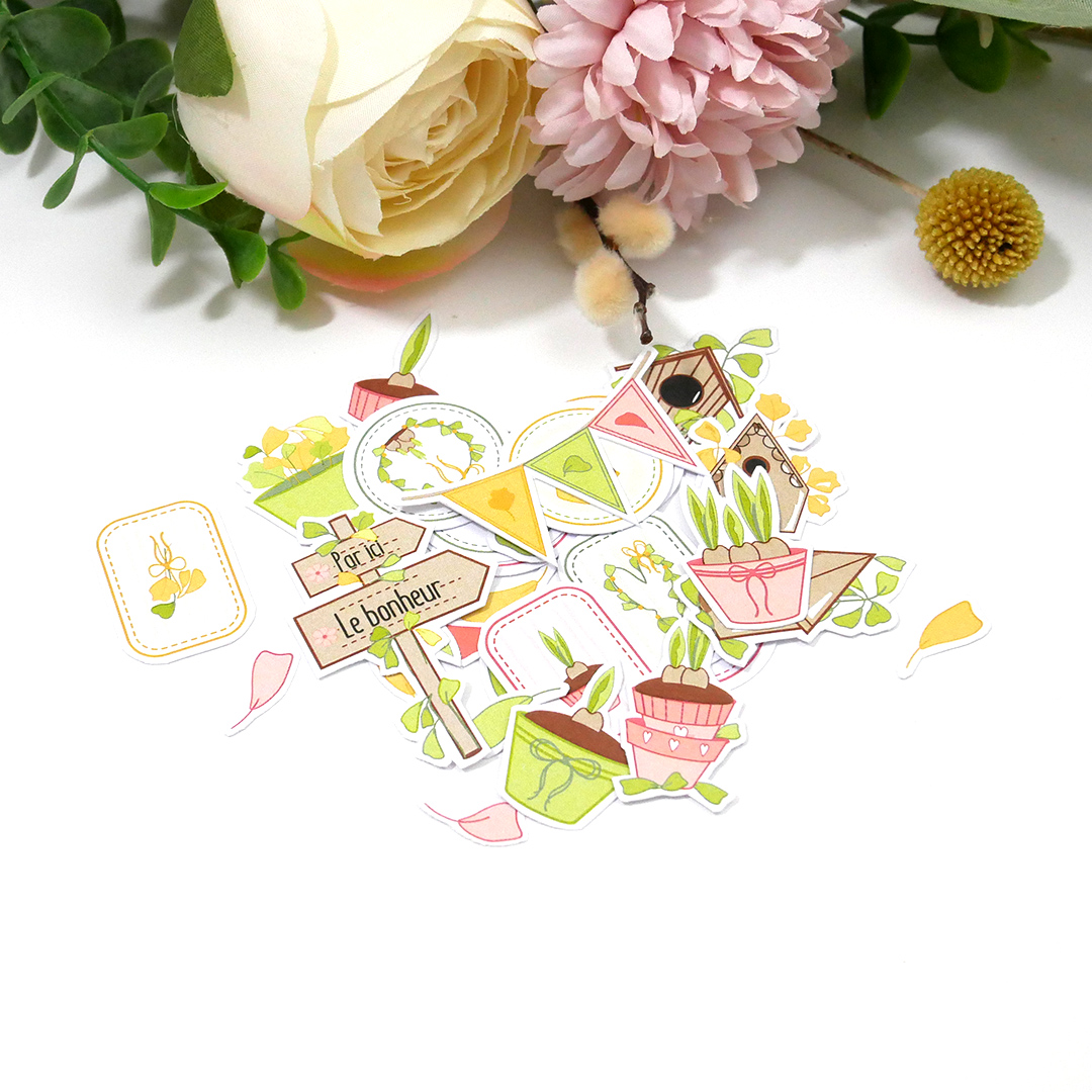 Etiquettes à découper Petites pousses "Déco" – Image 3