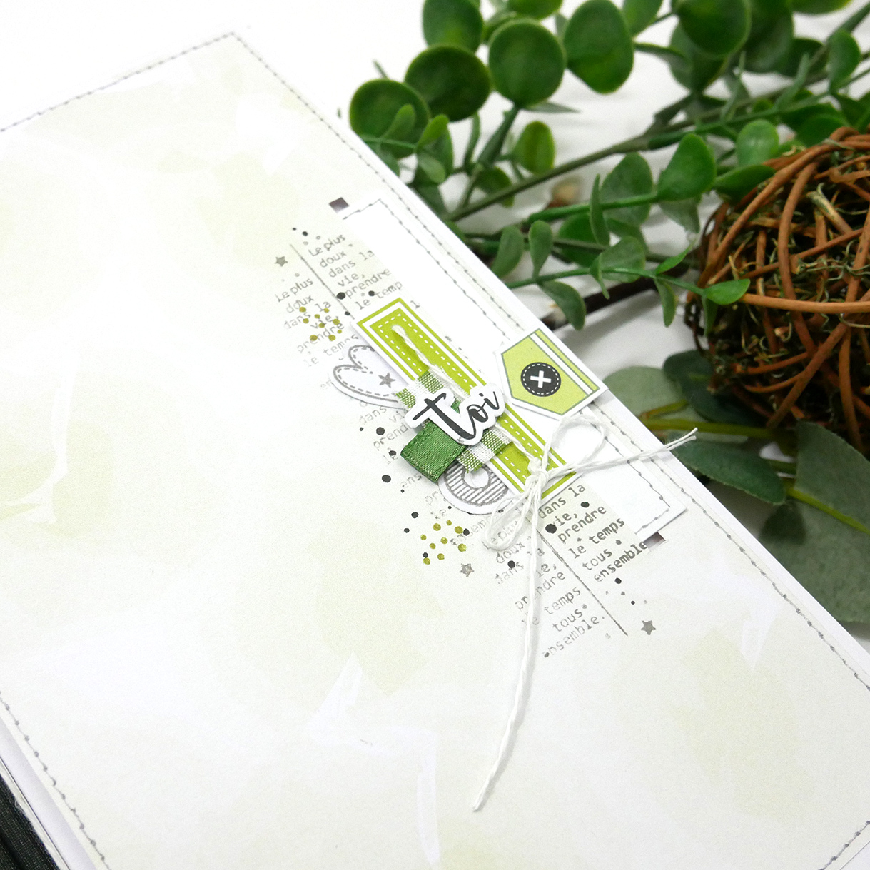 Kit Mini Album "Nature" avec la collection Petites Pousses – Image 3