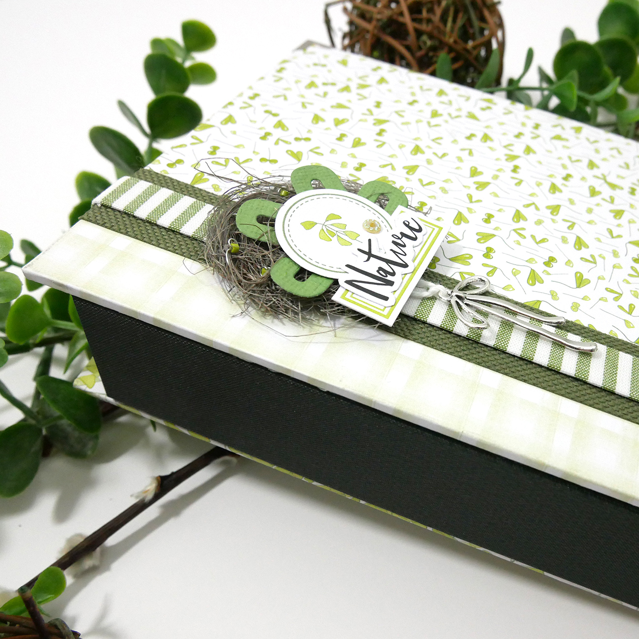 Kit Mini Album "Nature" avec la collection Petites Pousses