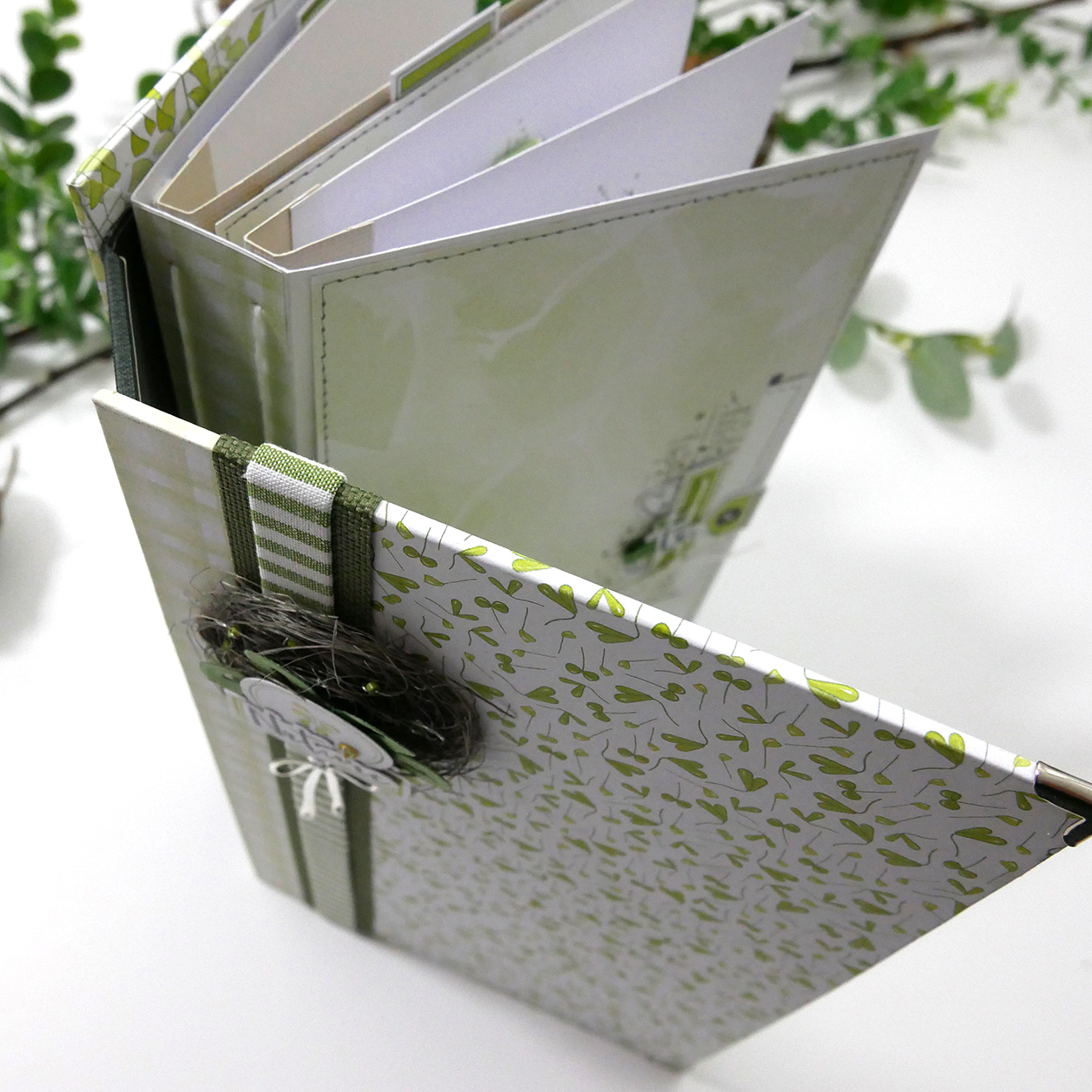 Kit Mini Album "Nature" avec la collection Petites Pousses – Image 2